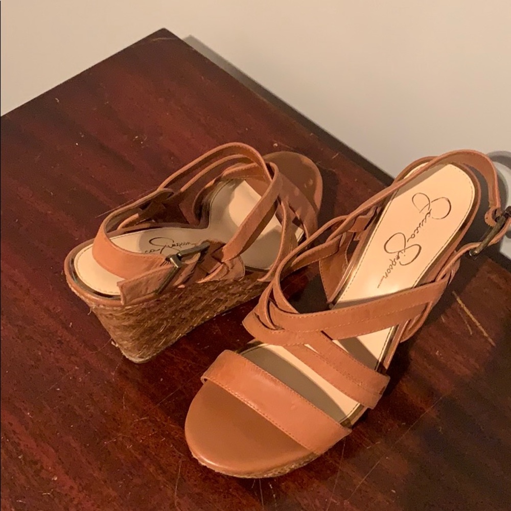 Jessica Simpson wedges